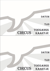 Circus Toegangskaart