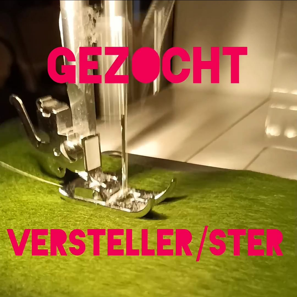 Tadaa! we zijn op zoek naar een versteller/verstelster